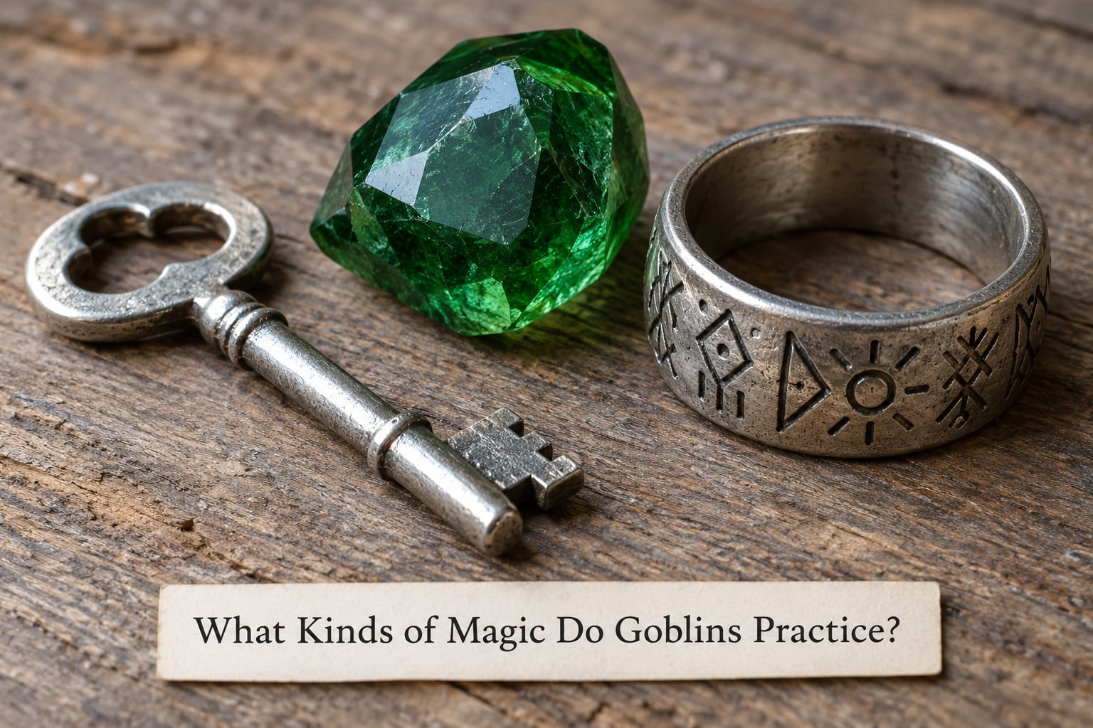 What Kinds of Magic Do Goblins Practice?