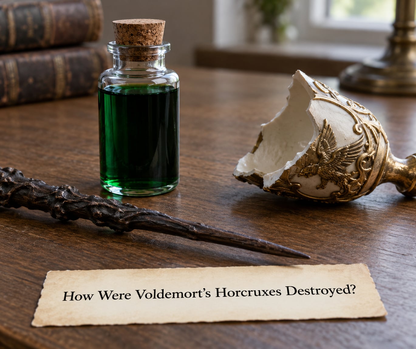 How Were Voldemort's Horcruxes Destroyed?