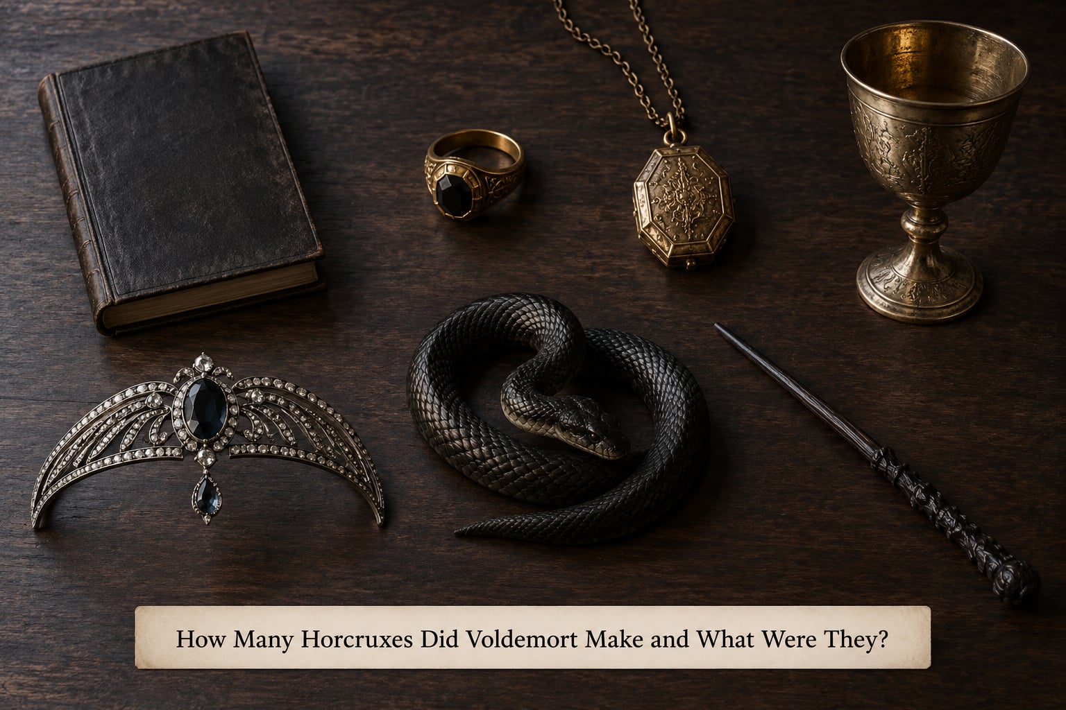 How Many Horcruxes Did Voldemort Make and What Were They?