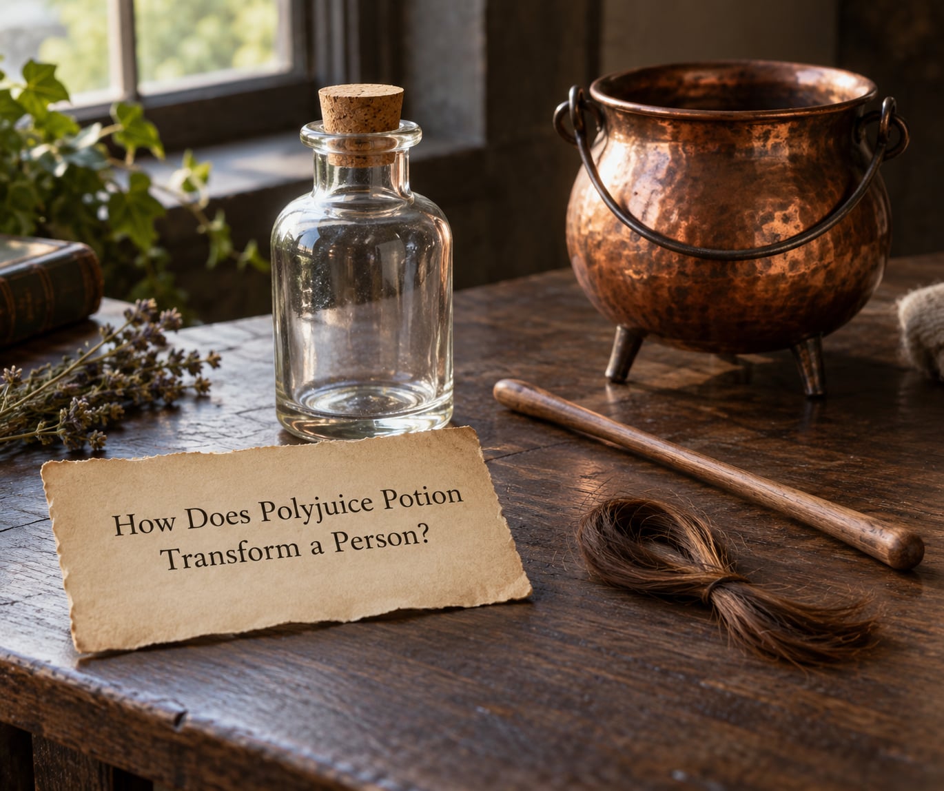 How Does Polyjuice Potion Transform a Person?