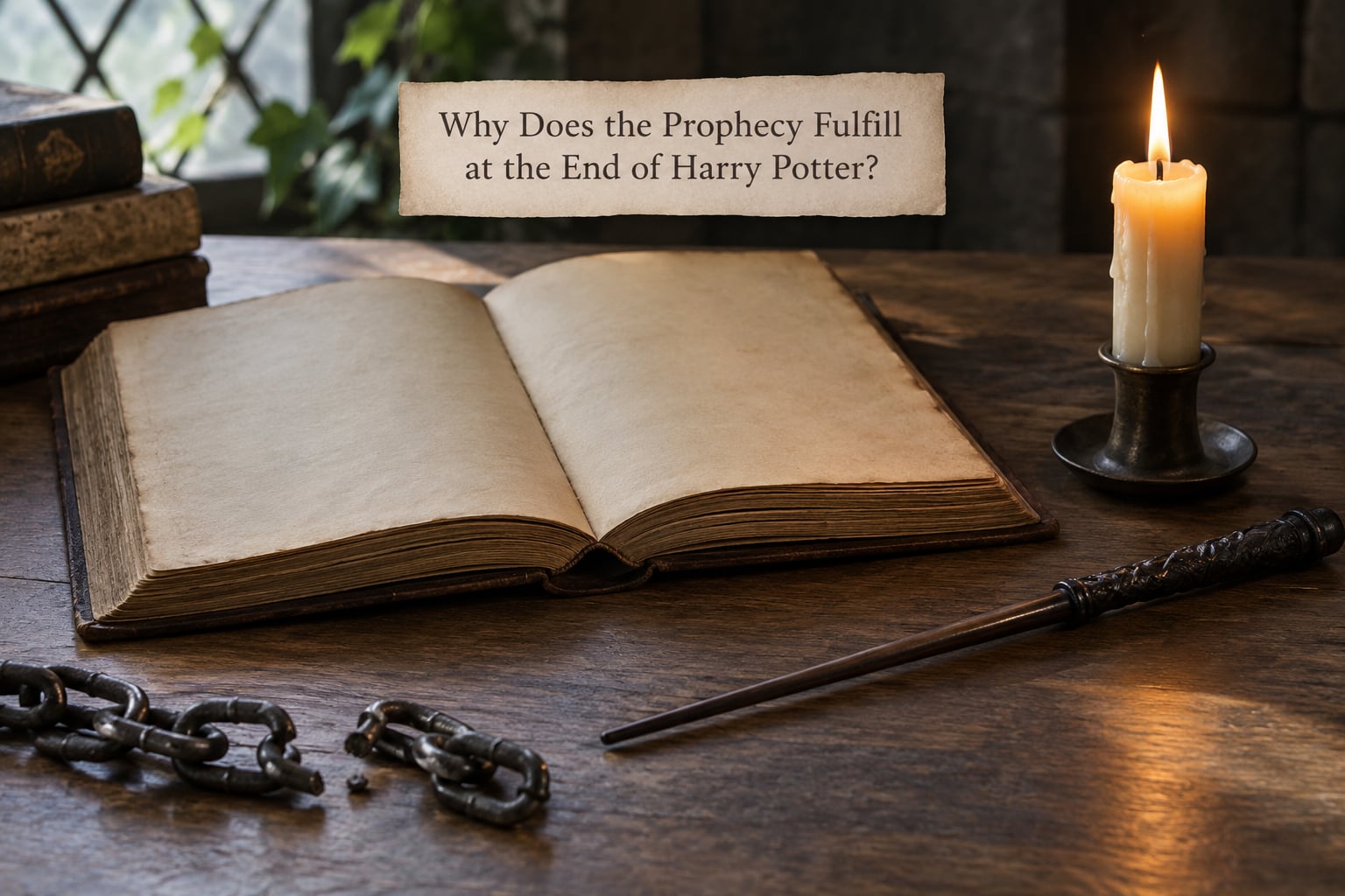 Why Does the Prophecy Fulfill at the End of Harry Potter?