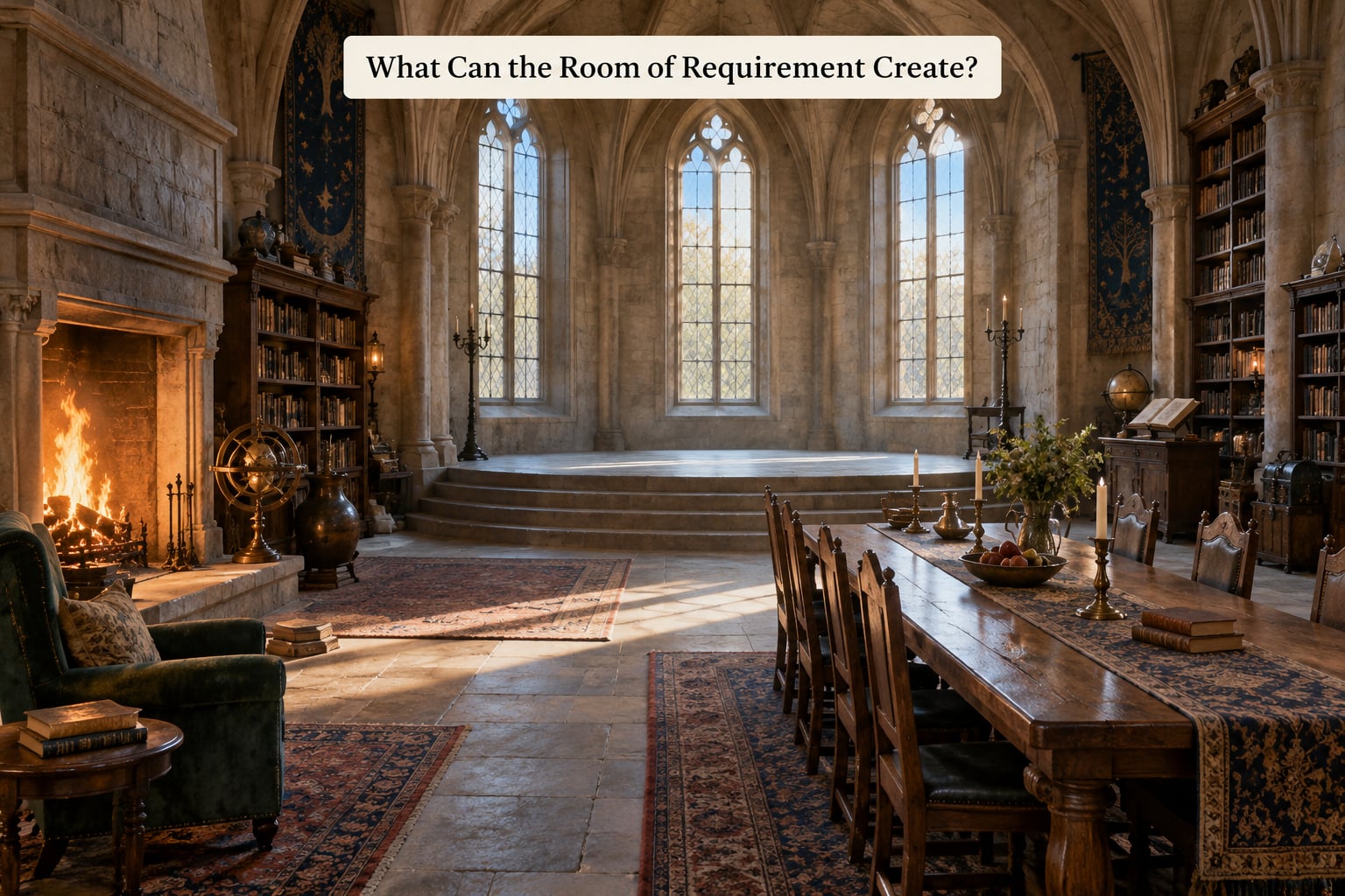 What Can the Room of Requirement Create?