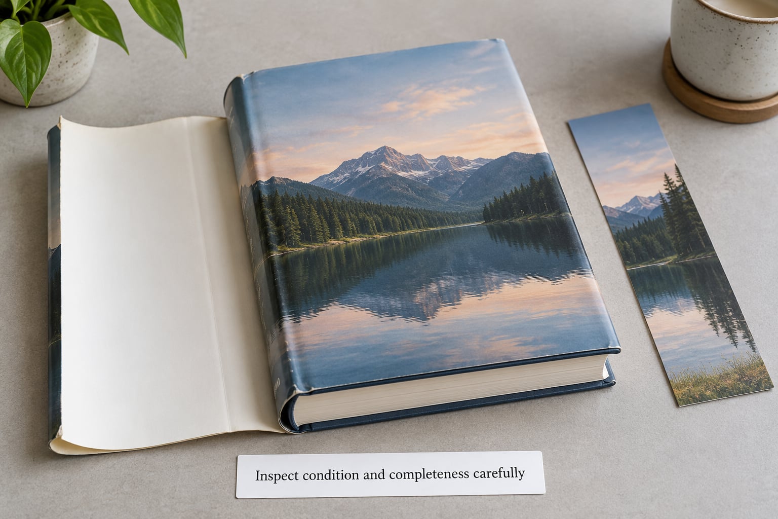 Inspect condition and completeness carefully
