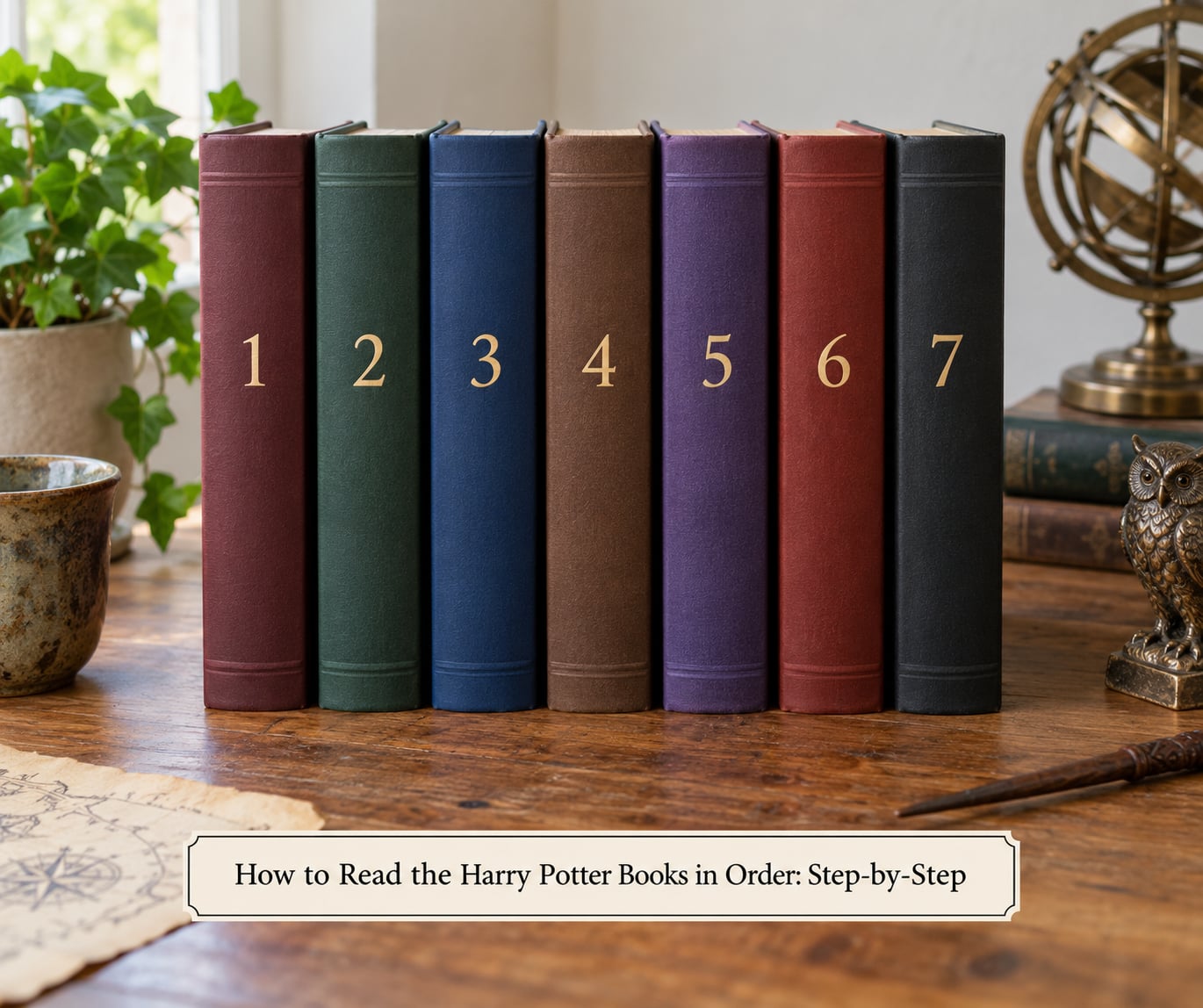 How to Read the Harry Potter Books in Order: Step-by-Step