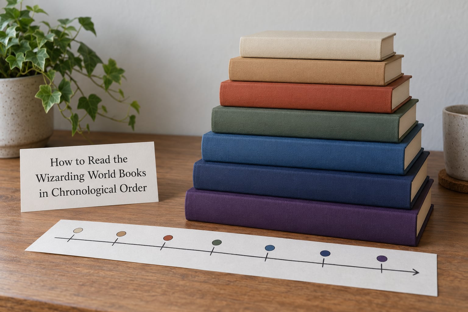 How to Read the Wizarding World Books in Chronological Order