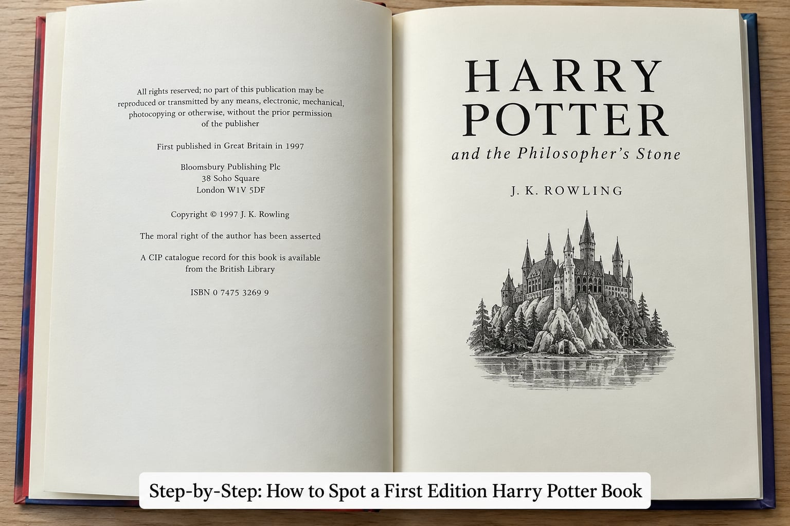 Step-by-Step: How to Spot a First Edition Harry Potter Book