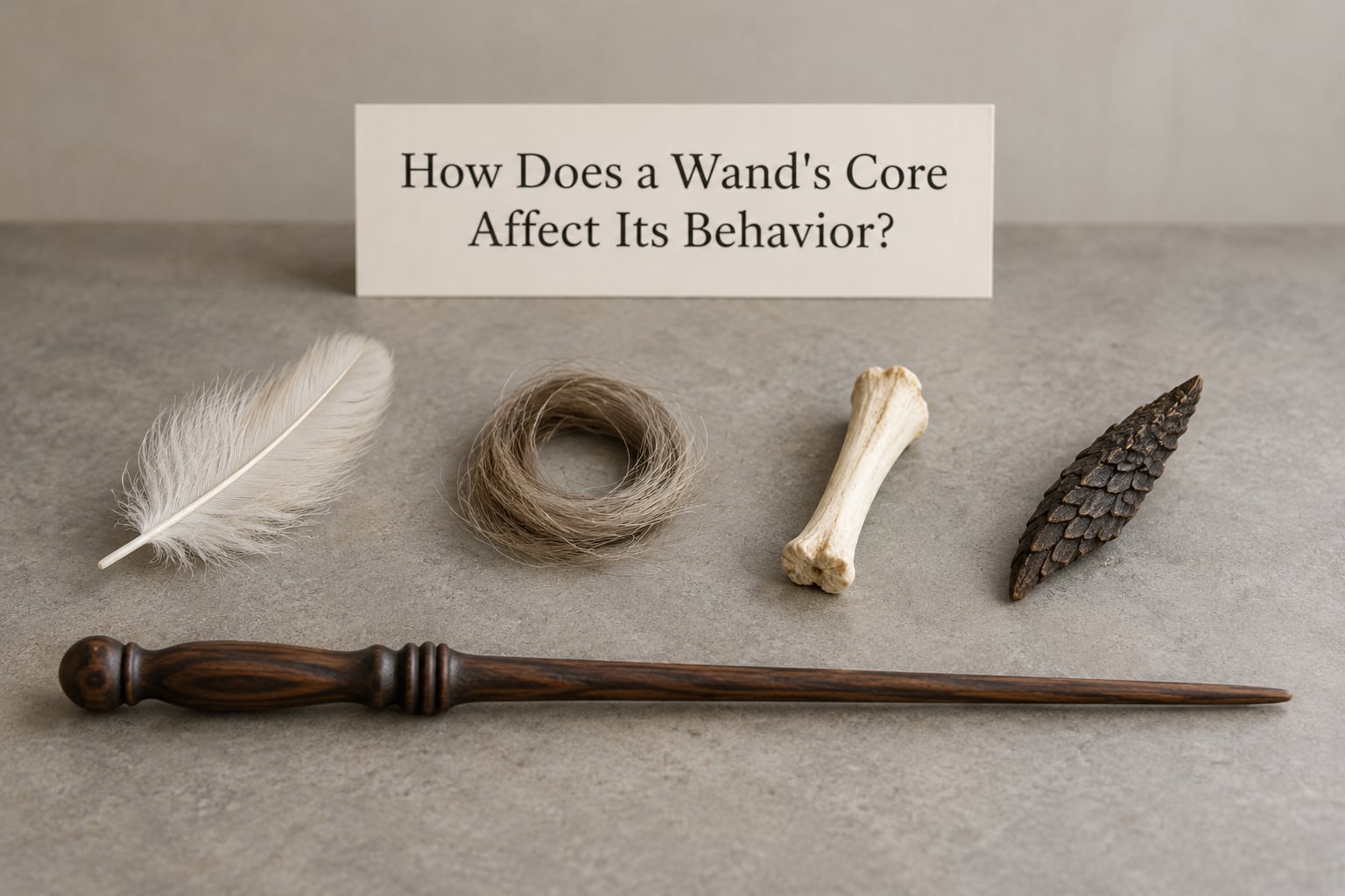 How Does a Wand's Core Affect Its Behavior?