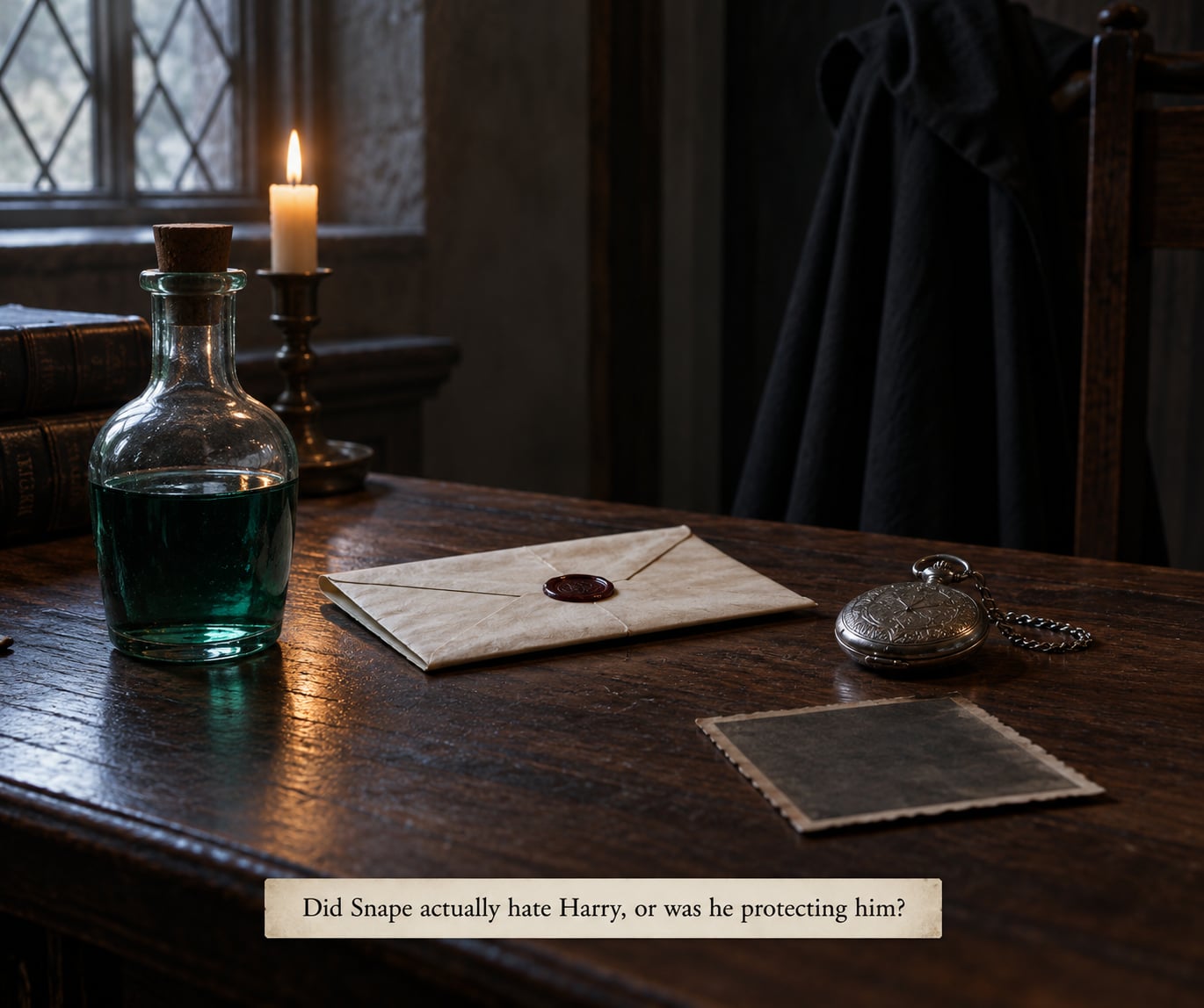 Did Snape actually hate Harry, or was he protecting him?
