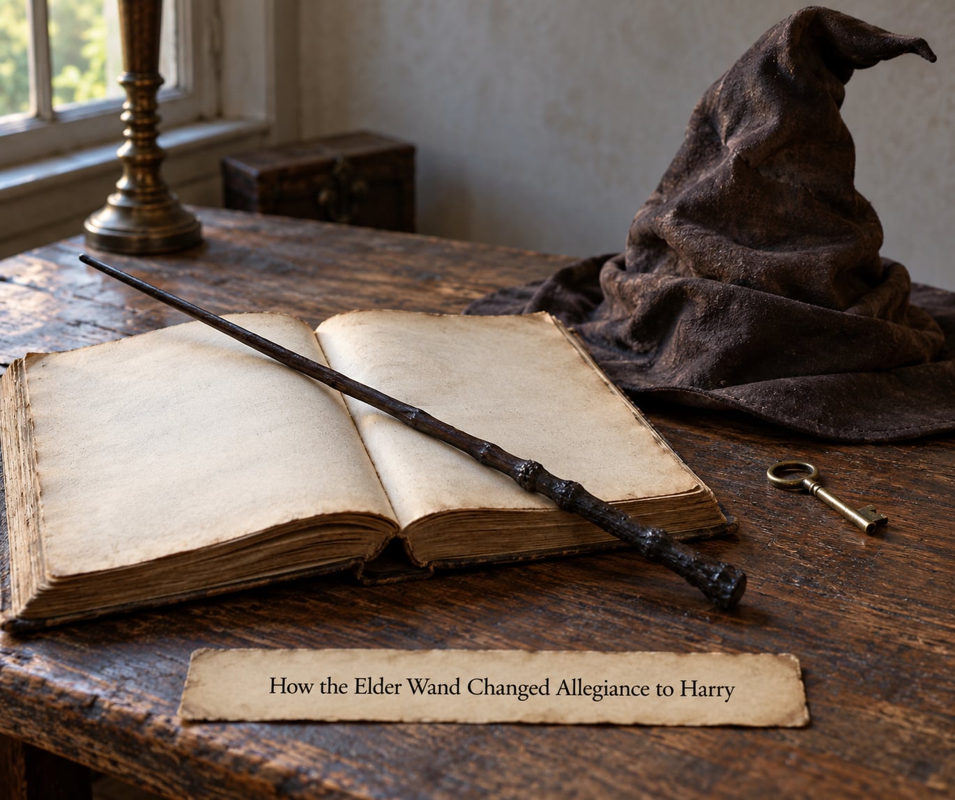 How the Elder Wand Changed Allegiance to Harry